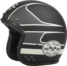 Load image into Gallery viewer, FLY RACING .38 WRENCH HELMET BLACK/VINTAGE WHITE XS 73-8238-4