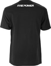 Load image into Gallery viewer, FIRE POWER TEE BLACK SM 99-8110S