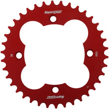 Load image into Gallery viewer, SUPERSPROX ALUMINUM SPROCKET 38T RED RAL-1350-38-RED