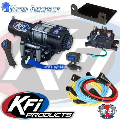 KFI 3000 lb. ATV Winch Kit A3000 - All Terrain Depot