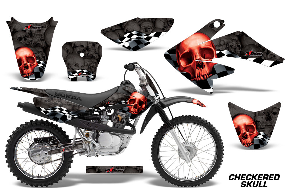 honda dirt bike gear Dirt Bike Graphics Kit Decal Sticker Wrap For Honda CRF70 – All Terrain  Depot