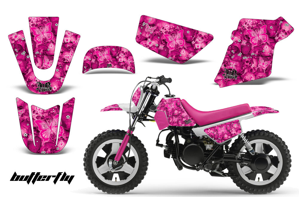 Dirt Bike Graphics Kit MX Decal Wrap For Yamaha PW50 PW 50 1990