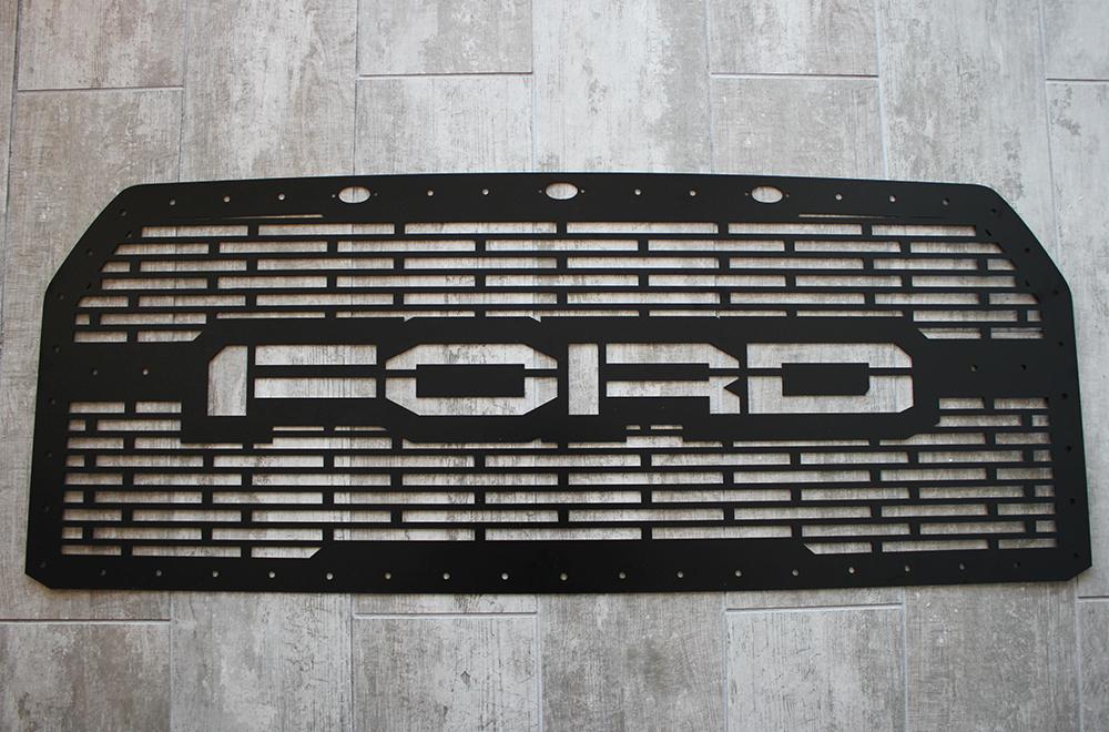 1 Piece Conversion Grille fits OEM Raptor Lights for Ford F150 2015-2017 - FORD-atv motorcycle utv parts accessories gear helmets jackets gloves pantsAll Terrain Depot