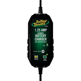 BATTERY TENDER SELECTABLE 1.25 AMP CHARGER 6/12 VOLT 022-0211-DL-WH