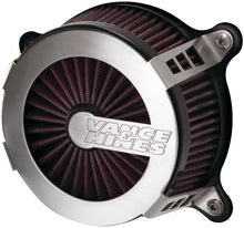 Load image into Gallery viewer, Vance &amp; Hines 70087 VO2 Air Intake; Cage Fighter; Brushed Aluminum