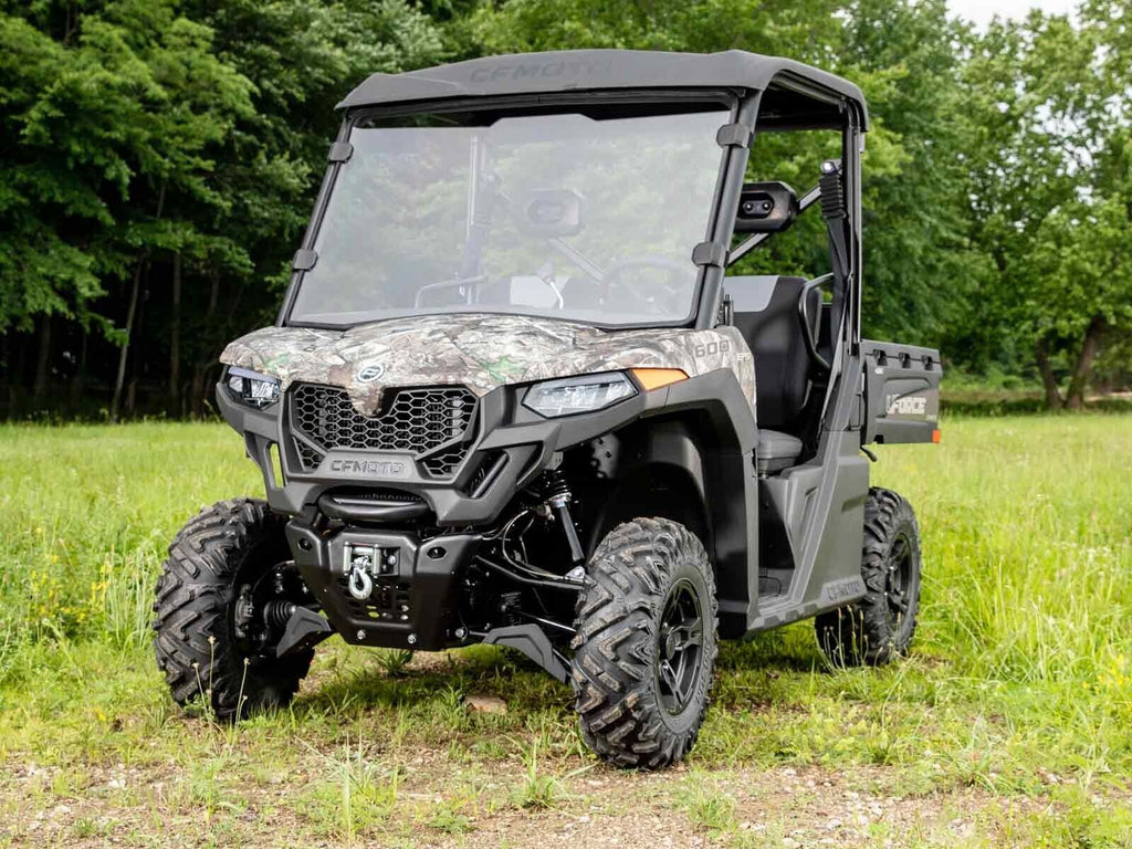 SuperATV Clear Full Windshield for CFMOTO UForce 600 (2021+)