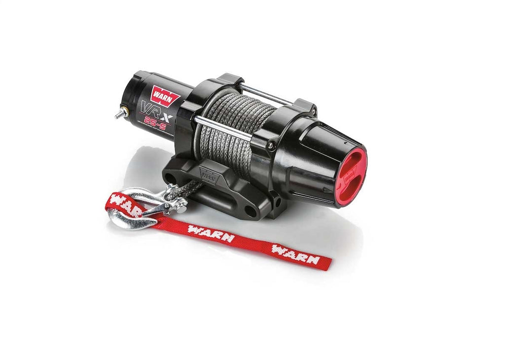 VRX 25-S 2500lb ATV POWERSPORTS WINCH SYNTHETIC ROPE 101020 by Warn - All Terrain Depot