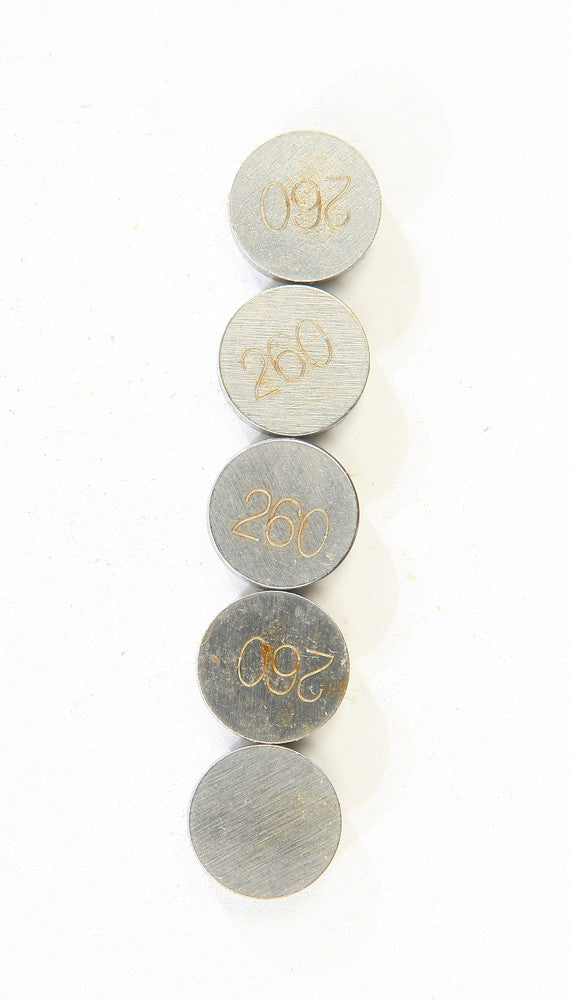 K&L VALVE SHIMS 2.60MMX9.5MM 5/PK 13-6782