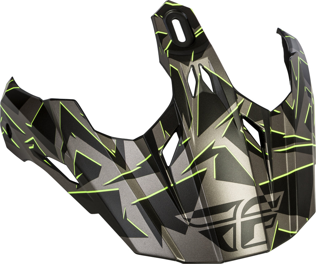 FLY RACING TREKKER NOVA HELMET VISOR GREY/HI-VIS 73-3115