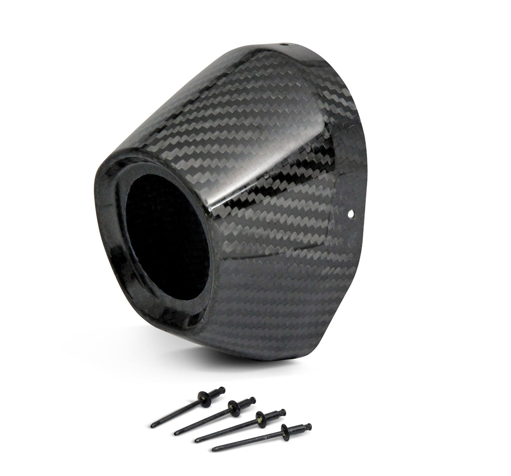 PRO CIRCUIT CARBON END CAP 3.5" HOLE 1 3/4 TI5/TI6 CAP/RIVETS PC4022-0002
