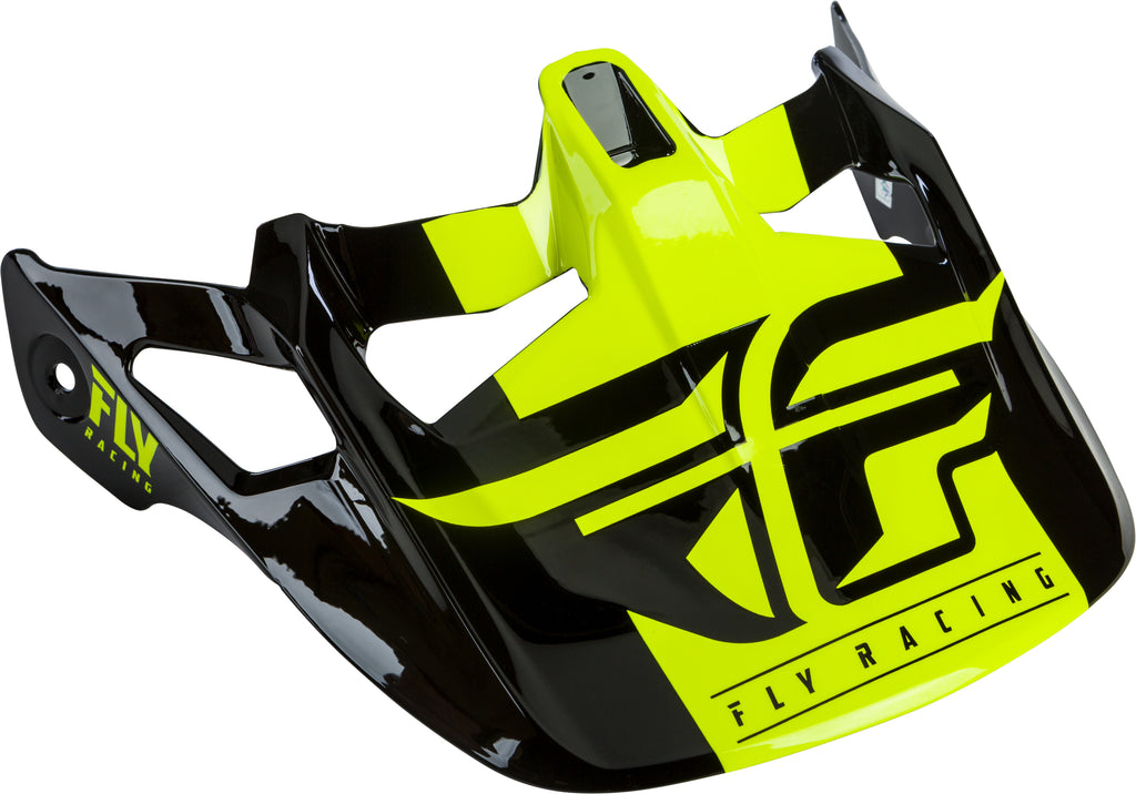FLY RACING WERX IMPRINT VISOR BLACK/HI-VIS FL04-11-VISOR