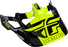 Load image into Gallery viewer, FLY RACING WERX IMPRINT VISOR BLACK/HI-VIS FL04-11-VISOR