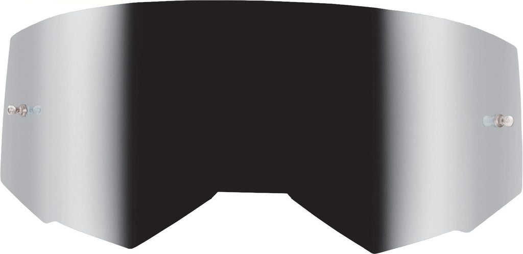 FLY RACING YOUTH SINGLE LENS W/ POST SILVER MIRROR/SMOKE FLC-028