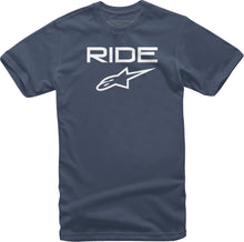 Load image into Gallery viewer, ALPINESTARS RIDE 2.0 TEE NAVY/WHITE MD 1038-72000-7020-M