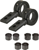 PIAA BILLET MOUNTING BRACKETS BLACK 1-1/2