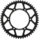 SUPERSPROX STEEL SPROCKET 52T BLACK RFE-245-52-BLK