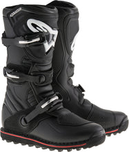 Load image into Gallery viewer, ALPINESTARS TECH-T BOOTS BLACK/RED SZ 12 2004017-13-12