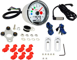 KOSO T & T MULTI FUNCTION METER (CHROME) BA035W00-atv motorcycle utv parts accessories gear helmets jackets gloves pantsAll Terrain Depot