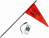 WHIP IT BLACK 5FT LED FLAG 36-2133