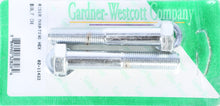 Load image into Gallery viewer, GARDNERWESTCOTT RISER BOLTS CHROME HEX CAP 1/2-20 X 3 HEX FINE THREAD 02-11433