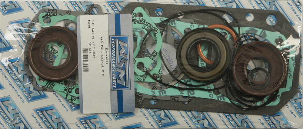 WSM GASKET KIT KAW 440SX 007-617