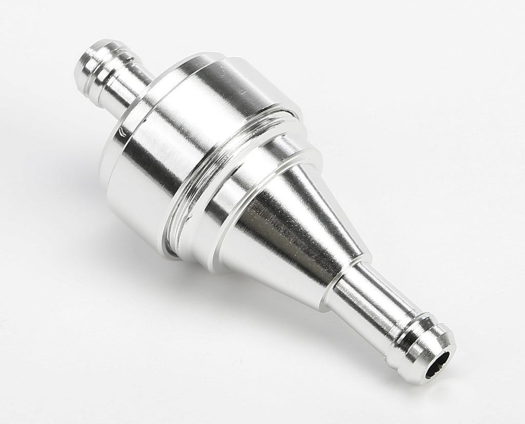 JETWORKS BILLET FUEL FILTER SILVER JW-BFF-14-S