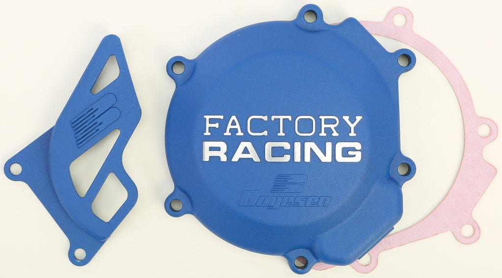 BOYESEN FACTORY RACING IGNITION COVER BLUE SC-10AL