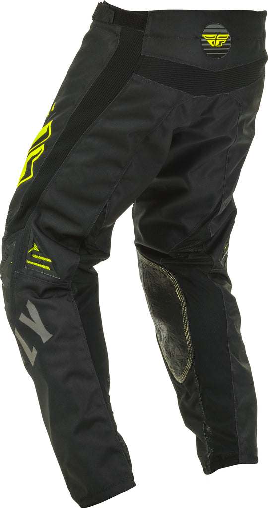 FLY RACING KINETIC K220 PANTS BLACK/GREY/HI-VIS SZ 24 373-53524