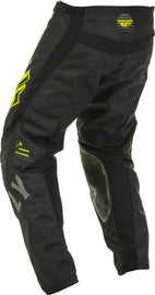 FLY RACING KINETIC K220 PANTS BLACK/GREY/HI-VIS SZ 24 373-53524