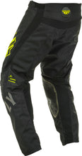 Load image into Gallery viewer, FLY RACING KINETIC K220 PANTS BLACK/GREY/HI-VIS SZ 20 373-53520