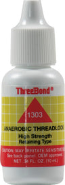 THREEBOND HIGH STRENGTH THREAD LOCK 10ML 1303AT000