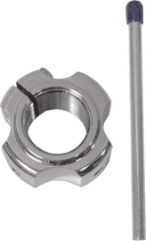 MODQUAD AXLE LOCKING NUT - DOUBLE (SILVER) AX2-X-atv motorcycle utv parts accessories gear helmets jackets gloves pantsAll Terrain Depot