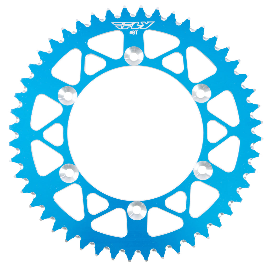FLY RACING SPROCKET REAR 48T BLUE 208-48 BLU-atv motorcycle utv parts accessories gear helmets jackets gloves pantsAll Terrain Depot