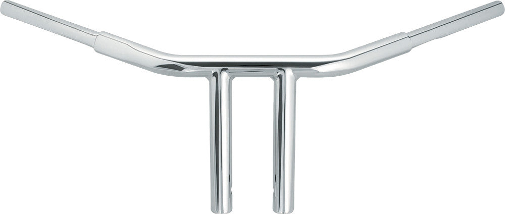 WILD 1 PHYSCO CHUBBY DRAG BAR 8.0" STRAIGHT RISERS CHROME WO562