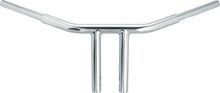Load image into Gallery viewer, WILD 1 PHYSCO CHUBBY DRAG BAR 8.0&quot; STRAIGHT RISERS CHROME WO562
