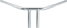 Load image into Gallery viewer, WILD 1 PHYSCO CHUBBY DRAG BAR 8.0" STRAIGHT RISERS CHROME WO562