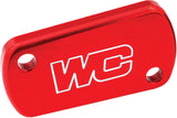 WORKS REAR BRAKE COVER (RED) 21-705