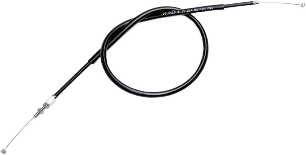 MOTION PRO BLACK VINYL THROTTLE PUSH CABLE 03-0413