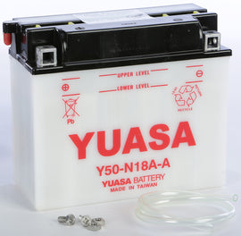 YUASA BATTERY Y50N18A-A CONVENTIONAL YUAM228AY-atv motorcycle utv parts accessories gear helmets jackets gloves pantsAll Terrain Depot