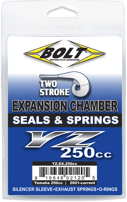 BOLT 2-STROKE O-RING SPRING AND COUPLER KIT YZ.EX.250CC