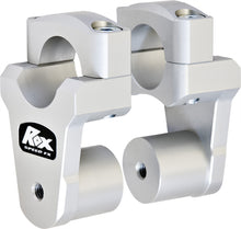 Load image into Gallery viewer, ROX PIVOTING BAR RISER 2" (SILVER) 1R-P13R-2125-atv motorcycle utv parts accessories gear helmets jackets gloves pantsAll Terrain Depot