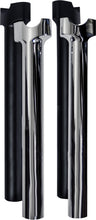 Load image into Gallery viewer, WILD 1 CHUBBY RISERS BLACK 12" STRAIGHT WO531SB