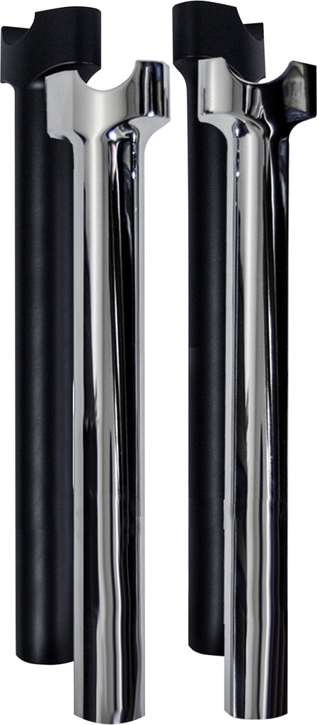 WILD 1 CHUBBY RISERS CHROME 12" STRAIGHT WO531S