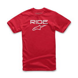 ALPINESTARS YOUTH RIDE 2.0 TEE RED/WHITE MD 3038-72010-3020-M