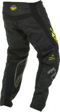 Load image into Gallery viewer, FLY RACING KINETIC K220 PANTS BLACK/GREY/HI-VIS SZ 20 373-53520