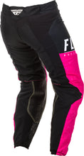 Load image into Gallery viewer, FLY RACING WOMEN&#39;S LITE PANTS NEON PINK/BLACK SZ 03/04 373-63605