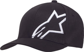 ALPINESTARS CORPORATE SHIFT 2 HAT BLACK/WHITE SM/MD 1032-81008-1020-S/M