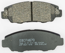 Load image into Gallery viewer, EBC BRAKE PADS FA670