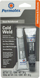 PERMATEX COLD WELD BONDING COMPOUND 1OZ 2/PK 14600
