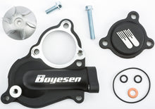 Load image into Gallery viewer, BOYESEN WATERPUMP COVER &amp; IMPELLER KIT BLACK WPK-17AB